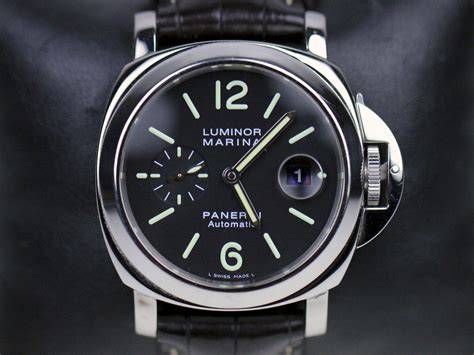 panerai luminor marina automatic acciaio 44mm|luminor marina automatic price.